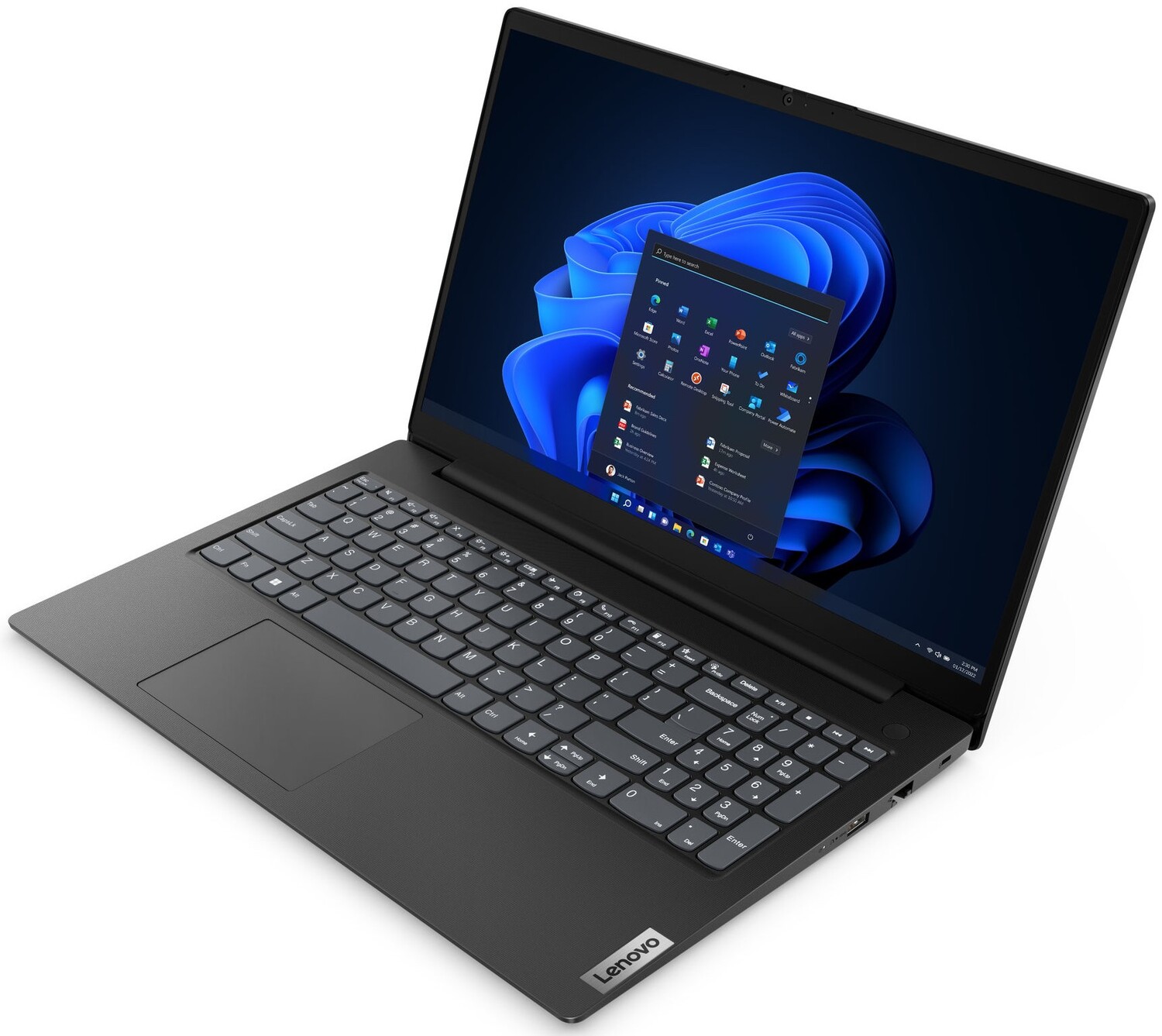 Ноутбук Lenovo V15 G4 AMN (82YU016MRA) Business Black фото №4