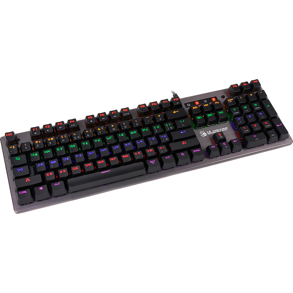 Клавиатура A4Tech Bloody B760 Bloody (Grey) Green Sw фото №2
