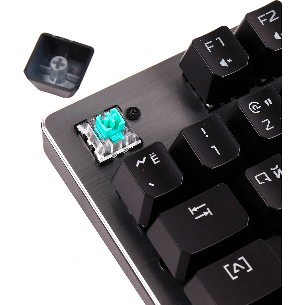 Клавиатура A4Tech Bloody B760 Bloody (Grey) Green Sw фото №4