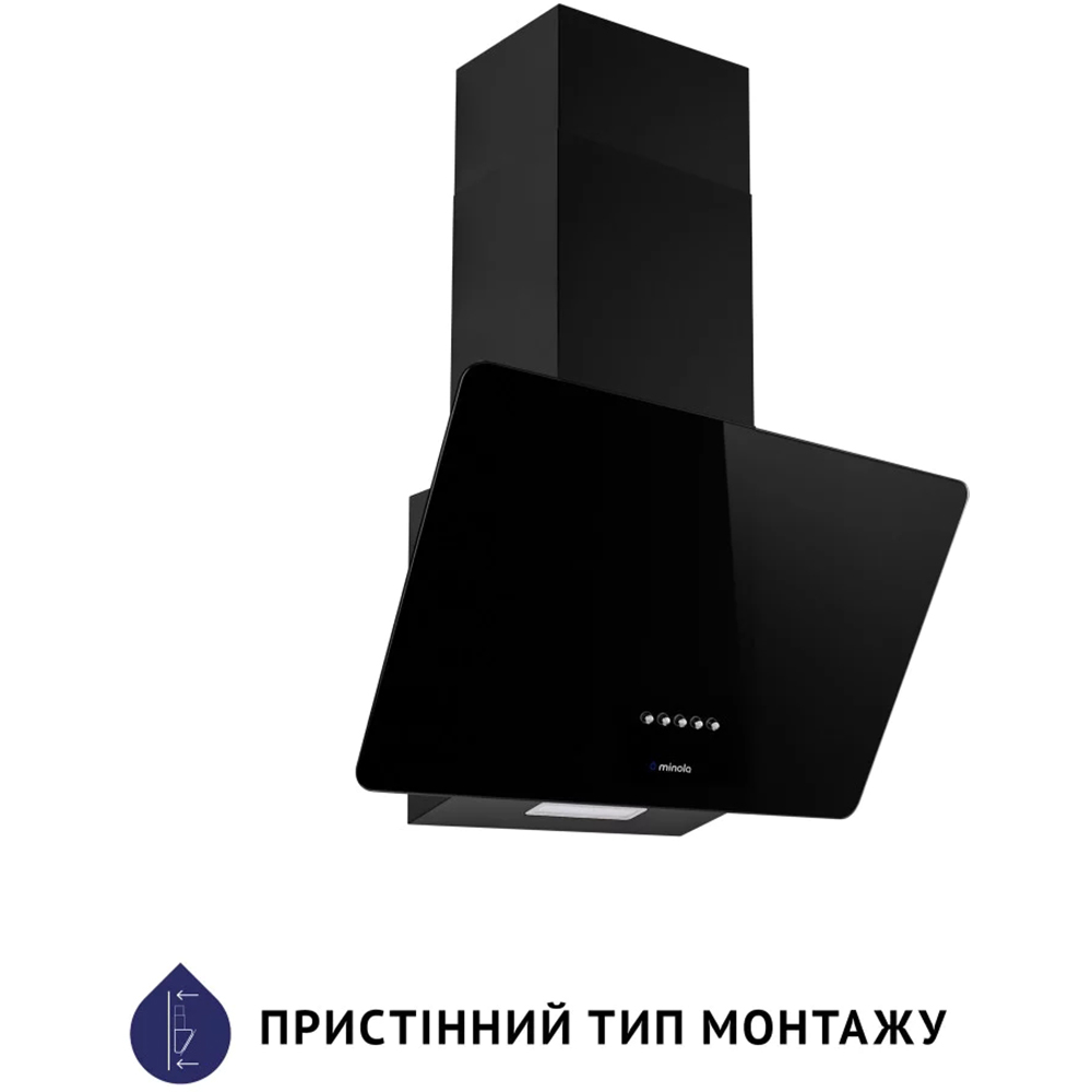 Витяжка Minola HDN 5224 BL 700 LED фото №2