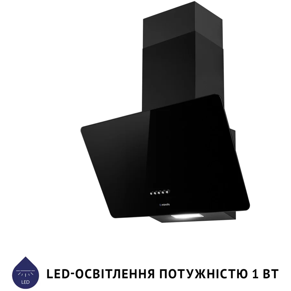 Витяжка Minola HDN 5224 BL 700 LED фото №5