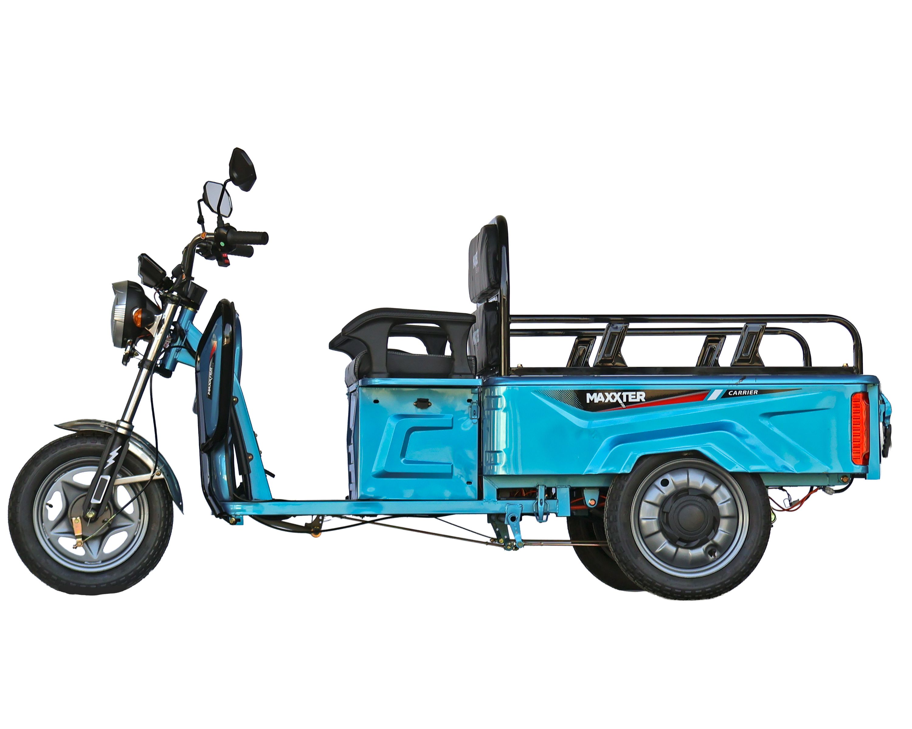 Електроскутер Maxxter CARRIER (Blue) фото №2