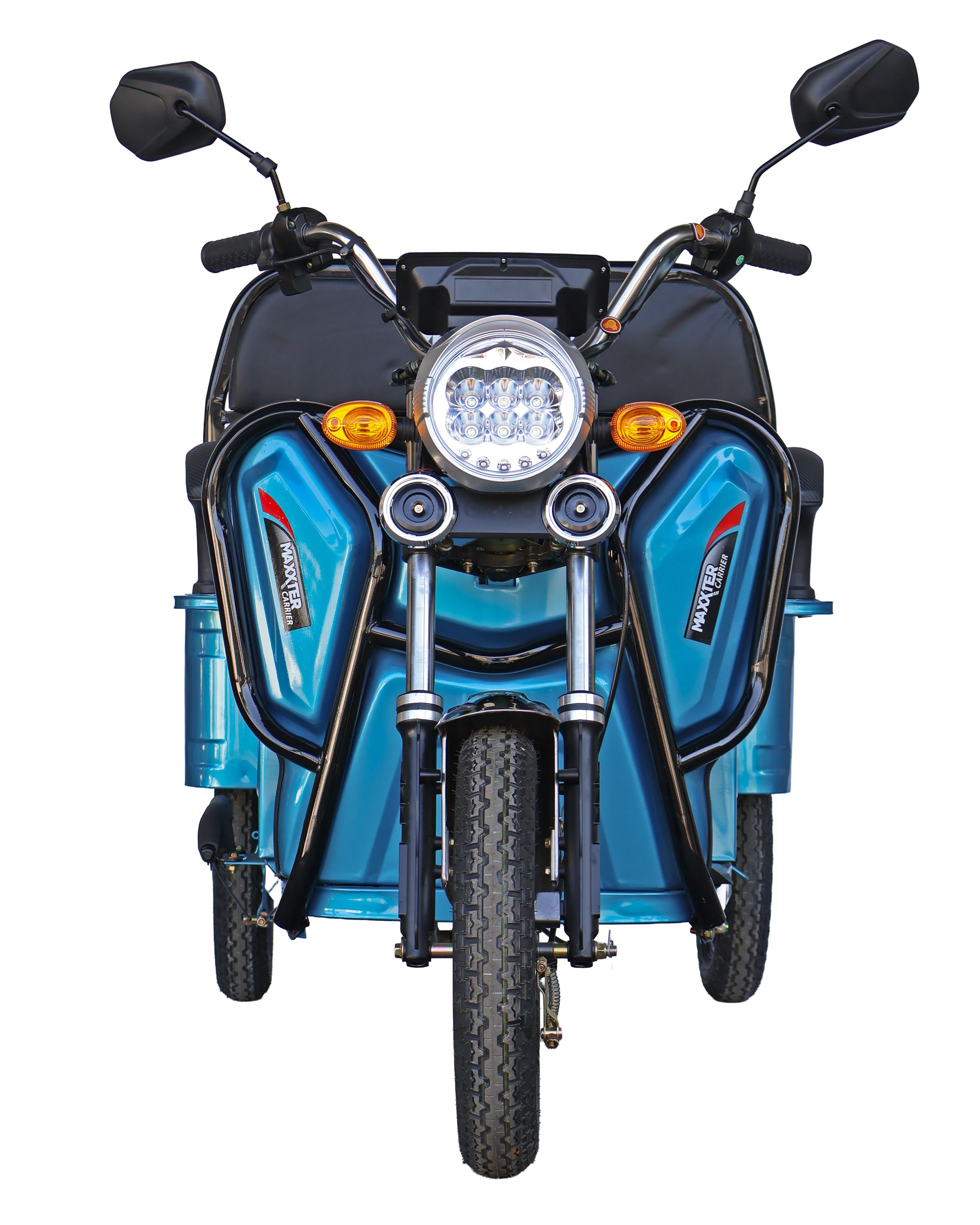 Електроскутер Maxxter CARRIER (Blue) фото №4