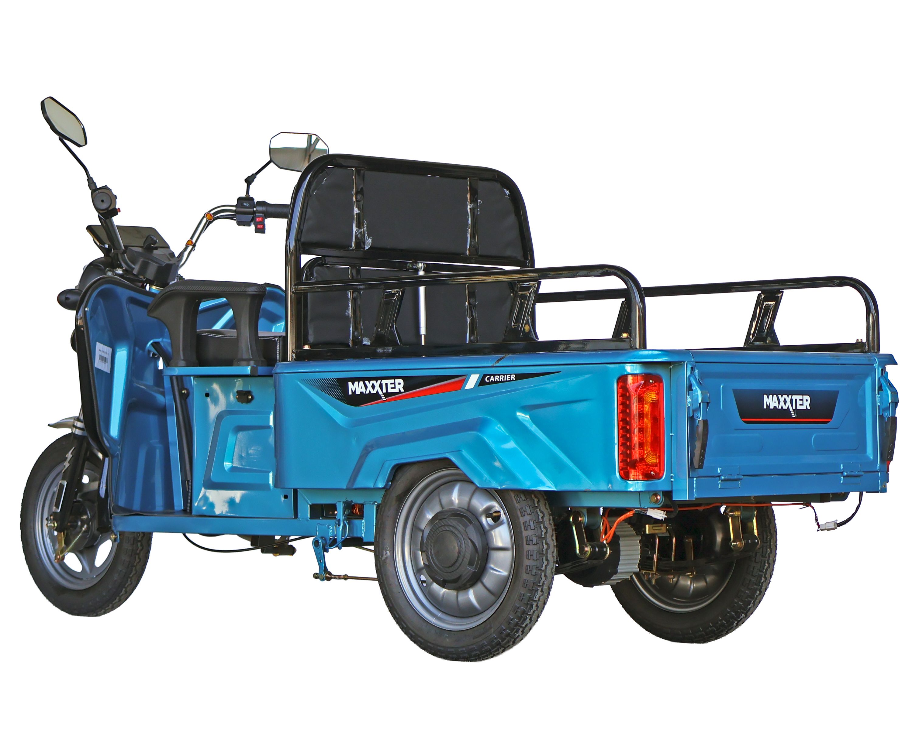 Електроскутер Maxxter CARRIER (Blue) фото №3