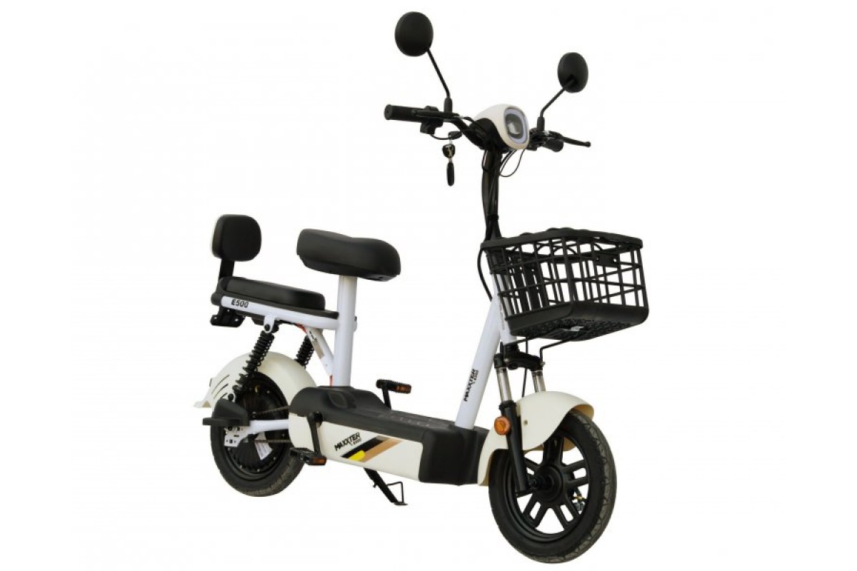 Електроскутер Maxxter E500 (Beige) фото №3