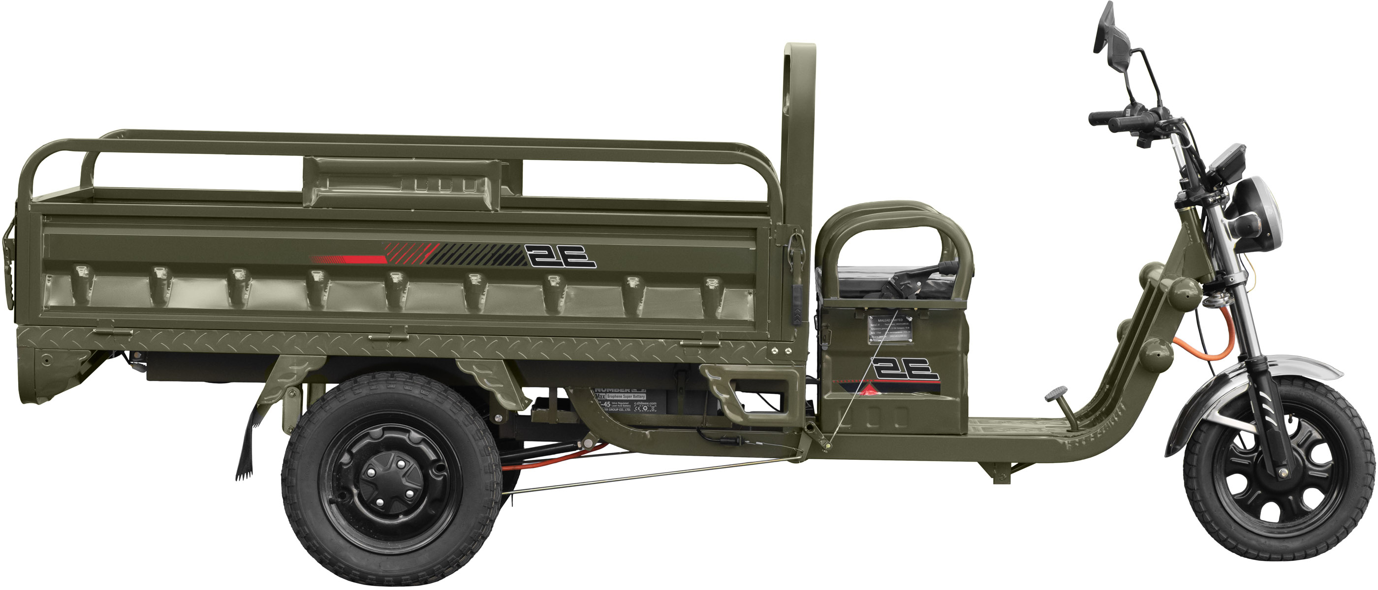 Електроскутер 2E (вантажний) TCG8, зелений (2EESTCG8PLUS) фото №6