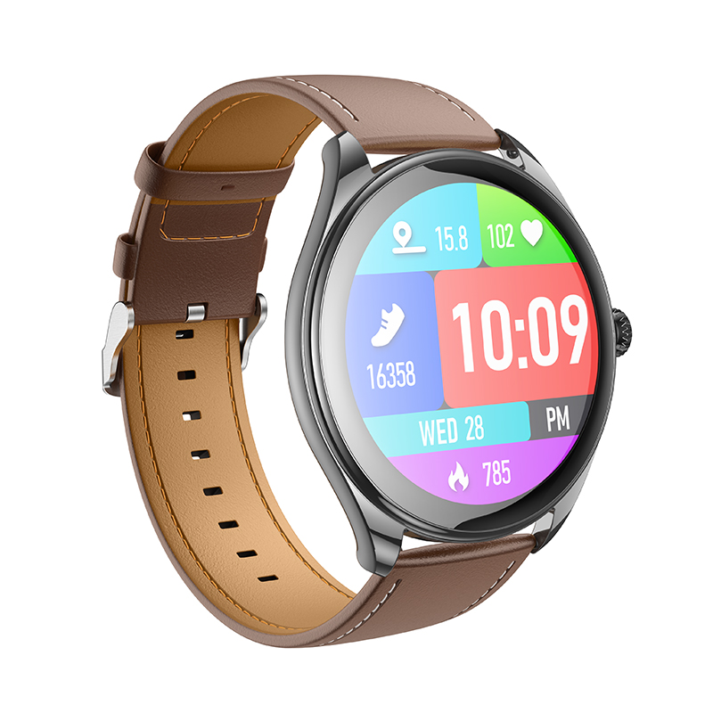 Смарт-часы Hoco Y22 AMOLED Smart sports watch(call version) Black (6942007628983)