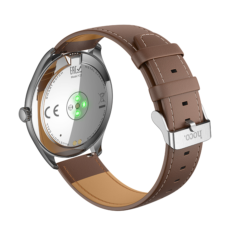 Смарт-часы Hoco Y22 AMOLED Smart sports watch(call version) Black (6942007628983) фото №3