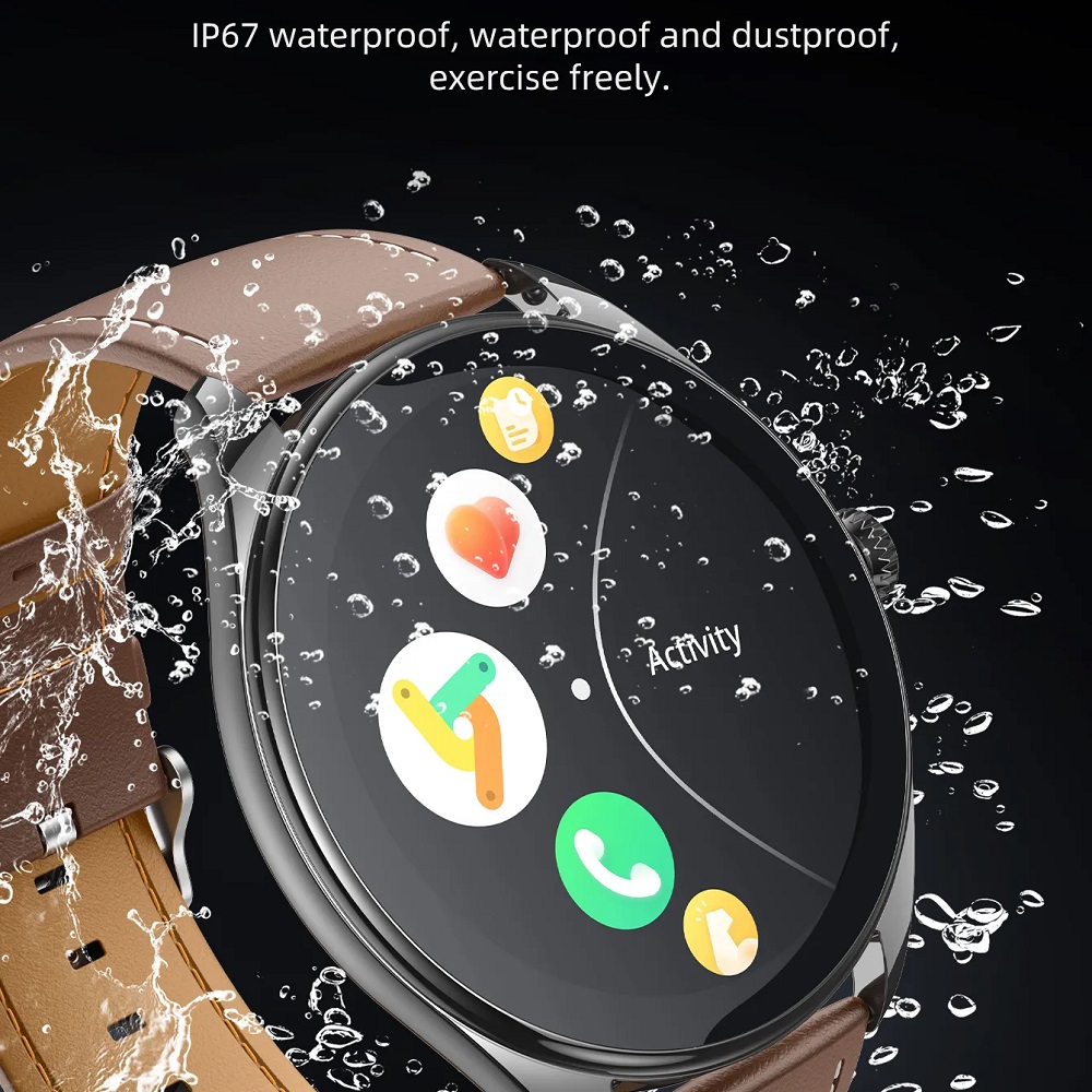 Смарт-часы Hoco Y22 AMOLED Smart sports watch(call version) Black (6942007628983) фото №6