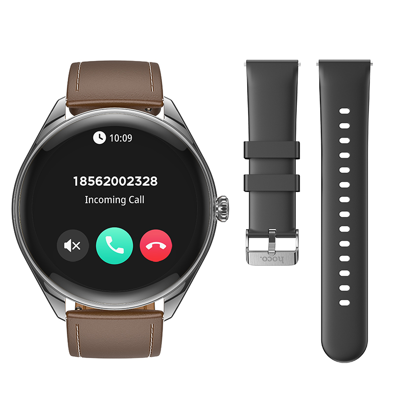 Смарт-часы Hoco Y22 AMOLED Smart sports watch(call version) Black (6942007628983) фото №4