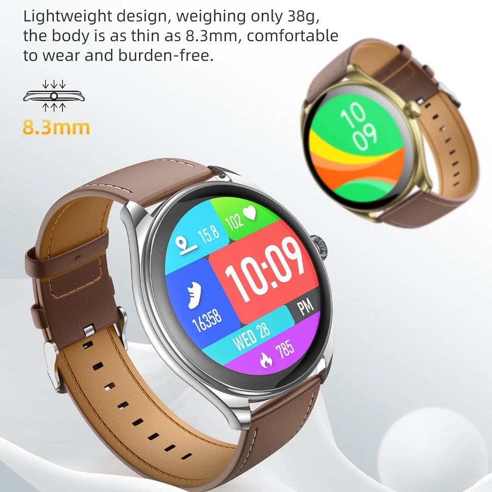 Смарт-часы Hoco Y22 AMOLED Smart sports watch(call version) Black (6942007628983) фото №11