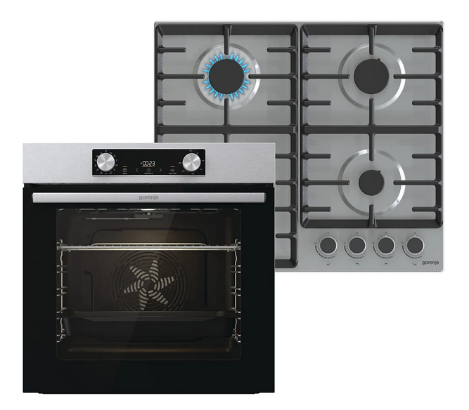 Духова шафа та варильна поверхня Gorenje BO6737E02XK + G642ABX
