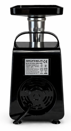 М'ясорубка Grunhelm AMG148B фото №5