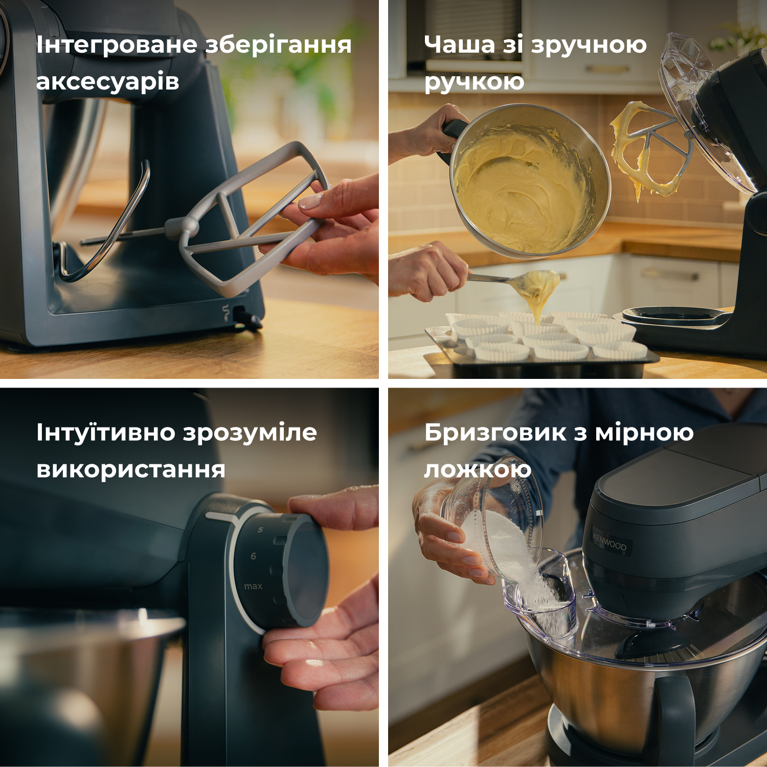 Кухонний комбайн Kenwood KHC 30.070 GY фото №4