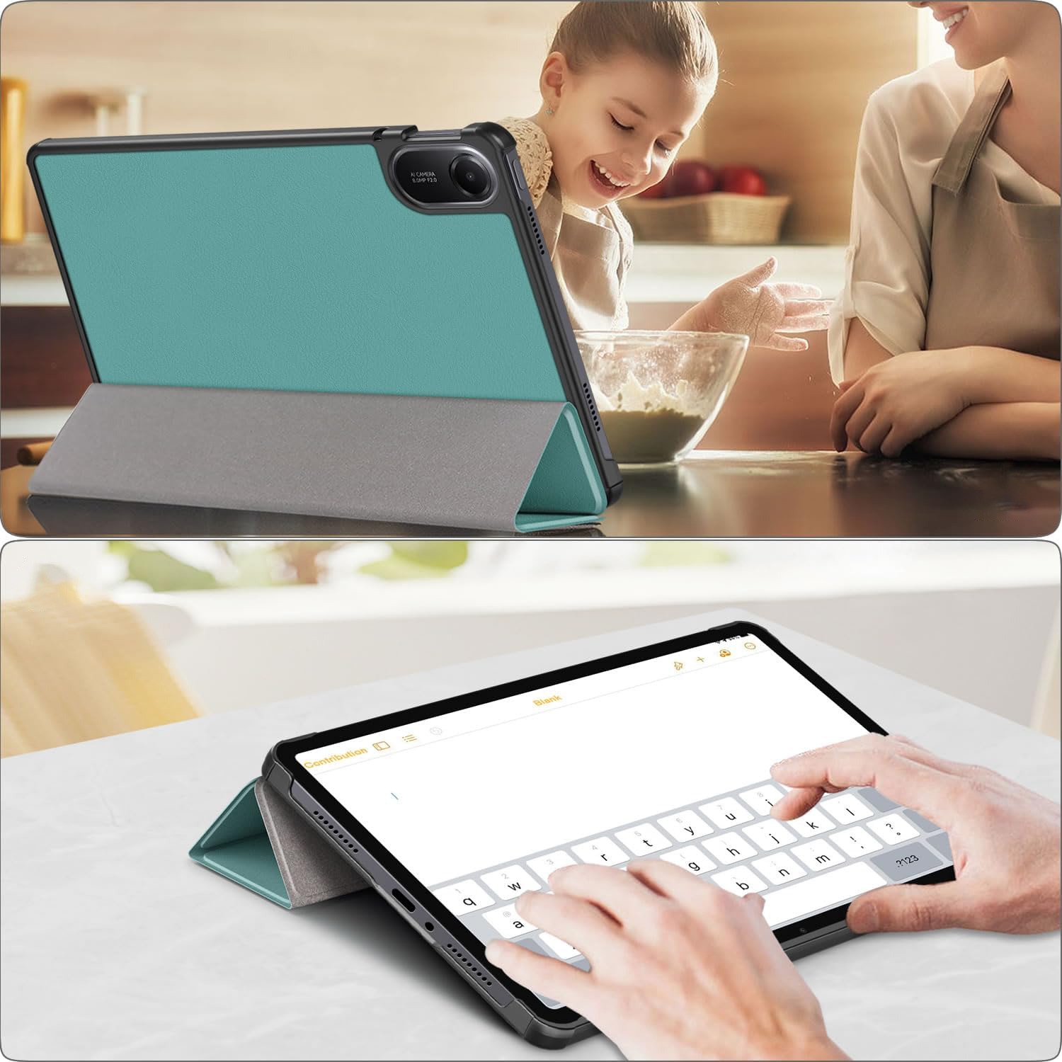 Чехол для планшета BeCover Smart Xiaomi Redmi Pad 2 11.0" Green (713639) фото №8