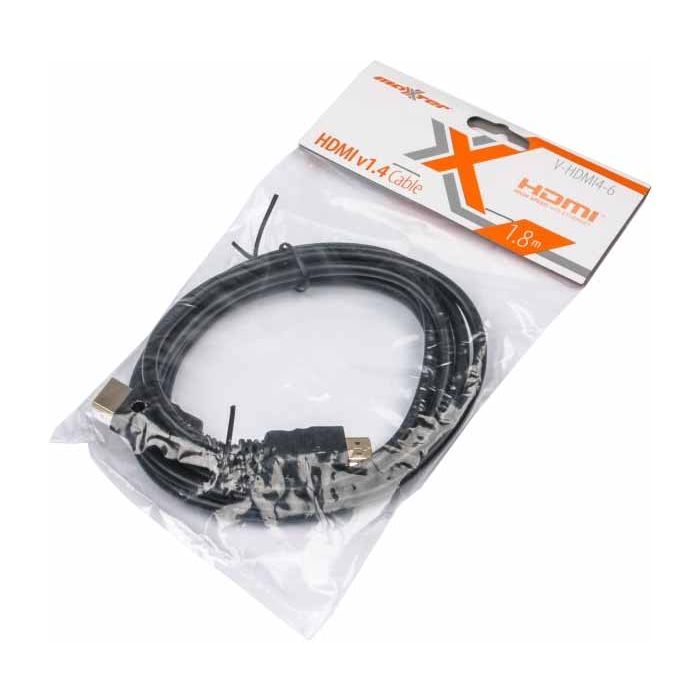 Кабель Maxxter HDMI M to HDMI M 1.8m (V-HDMI4-6) HDMI, HDMI, 1.8 м фото №2