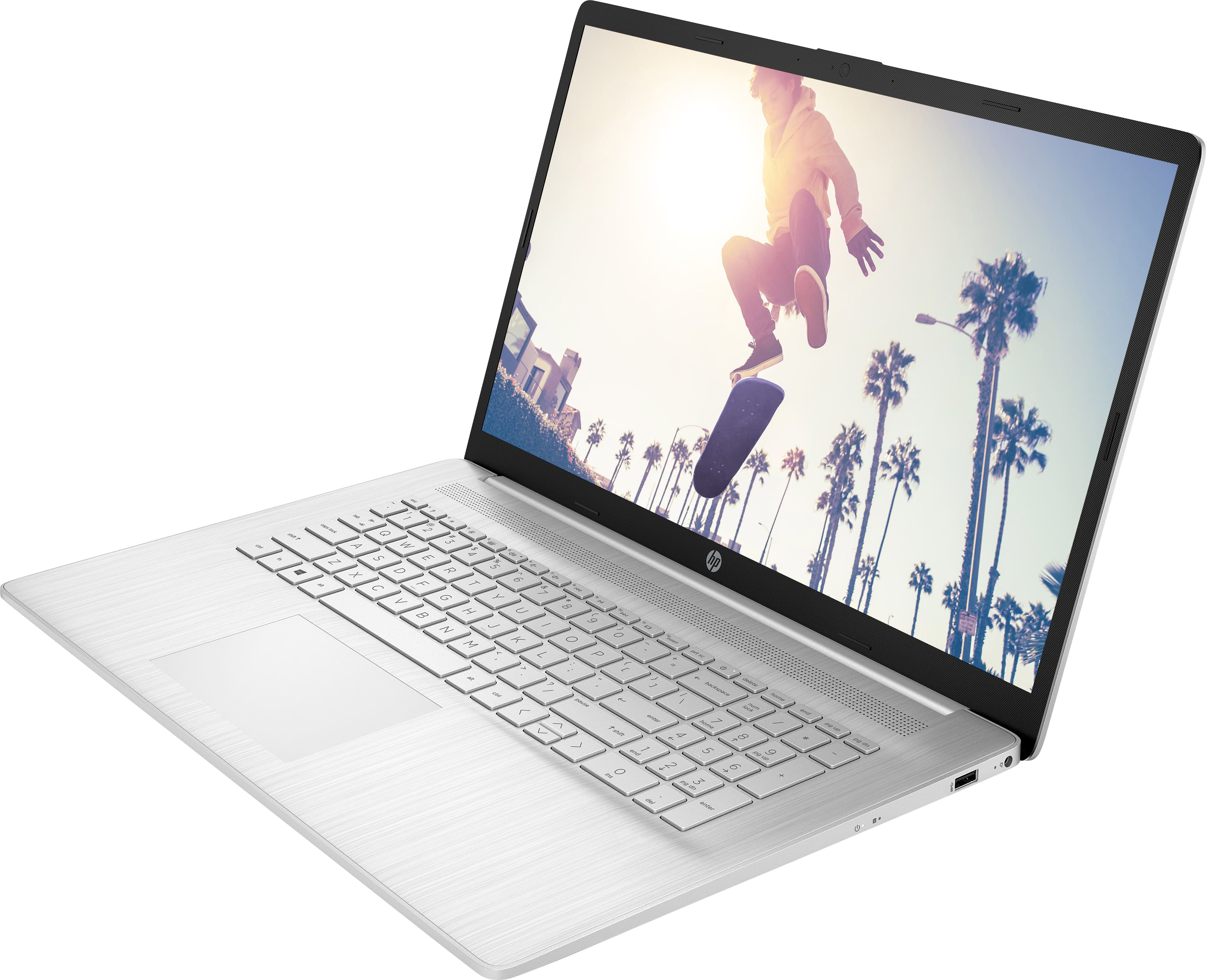 Ноутбук HP 17-cp2030ua (CS8C4EA) Silver фото №3