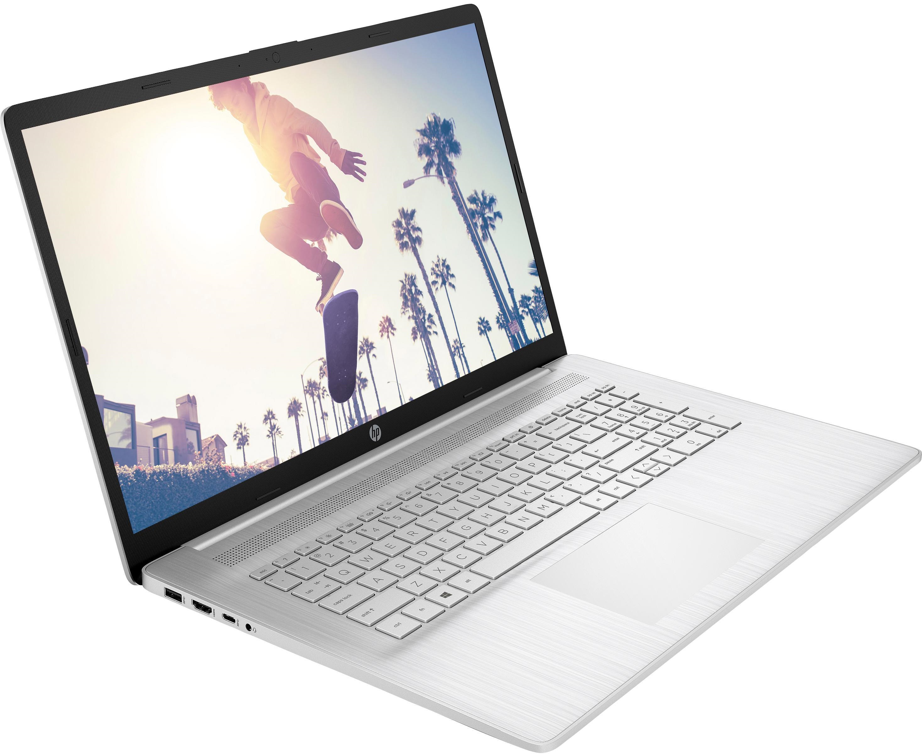 Ноутбук HP 17-cp2030ua (CS8C4EA) Silver фото №2