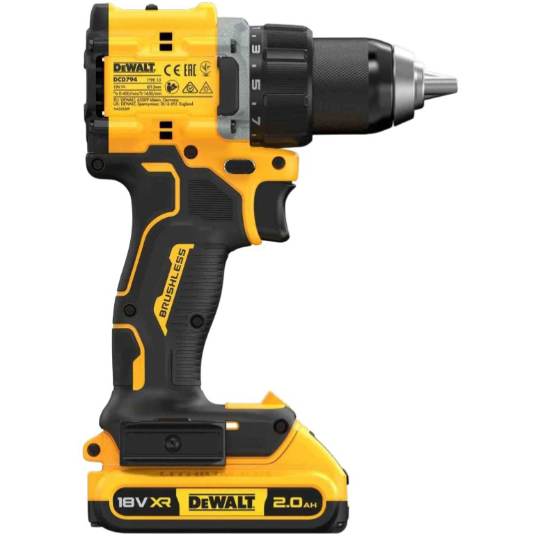 Шуруповерт DeWALT DCD794D2T фото №3