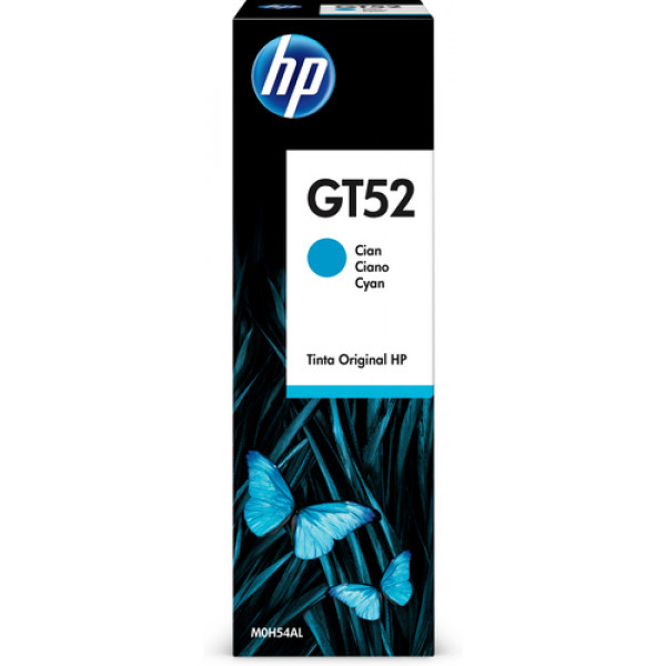 Чорнила для принтера HP GT52 Cyan (M0H54AE) фото №3