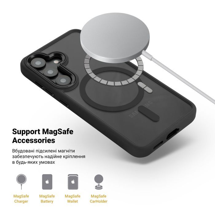 Чохол для телефона Armorstandart Unit MagCase для Samsung S26 5G Black (ARM88800) фото №5