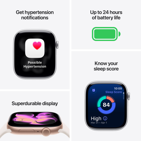 Смарт-годинник Apple Watch Series 11 GPS 42mm Jet Black фото №3