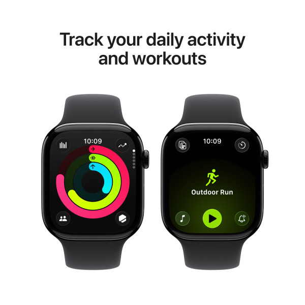 Смарт-годинник Apple Watch Series 11 GPS 42mm Jet Black фото №4