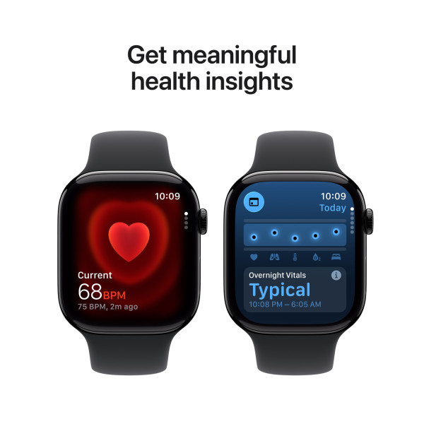 Смарт-годинник Apple Watch Series 11 GPS 42mm Jet Black фото №5