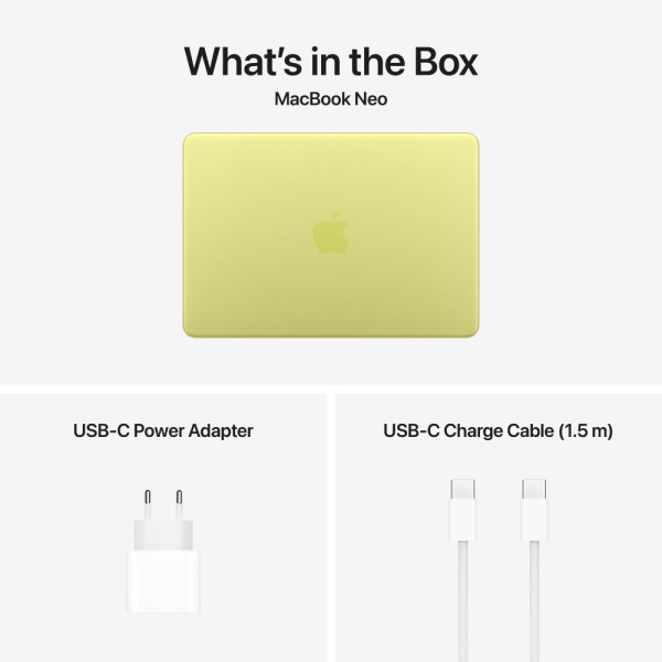 Ноутбук Apple MacBook Neo 256GB Citrus (MHFD4) фото №10