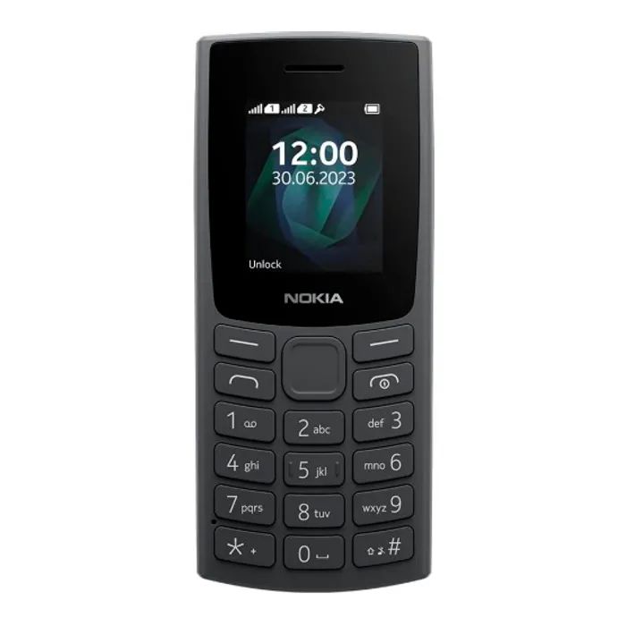 Мобільний телефон Nokia 105 SS 2023 (no charger) Charcoal фото №2