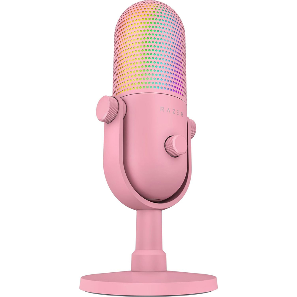 Мікрофон Razer Seiren V3 Chroma Quartz (RZ19-05060300-R3M1) фото №2