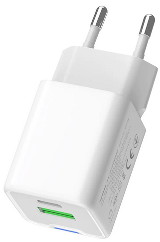 МЗП Colorway GaN Mini 30W PD Port PPS USB (Type-C PD   USB QC4.0) біле фото №5