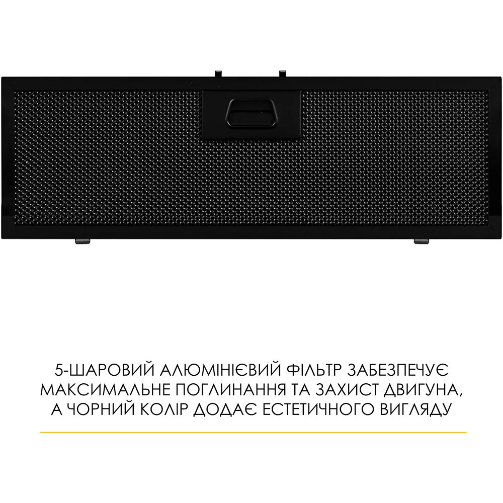 Вытяжка WEILOR LUMINA WBG 68 BLACK фото №14