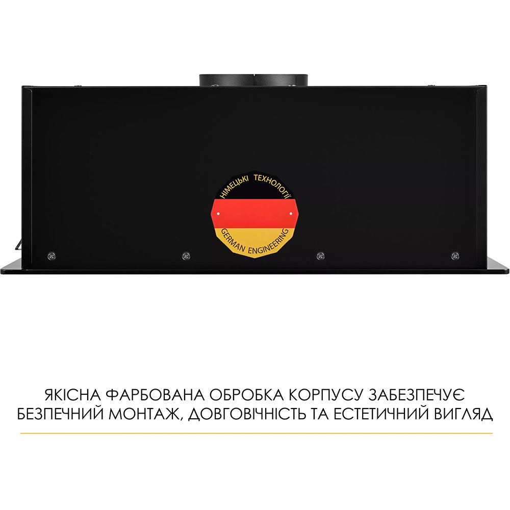 Вытяжка WEILOR LUMINA WBG 68 BLACK фото №9