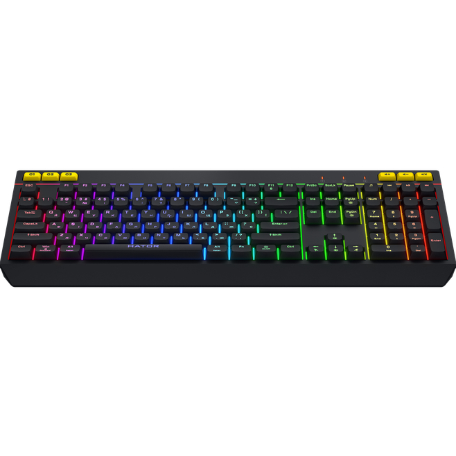 Клавіатура HATOR Icefall USB Black (HTK402UA) фото №2