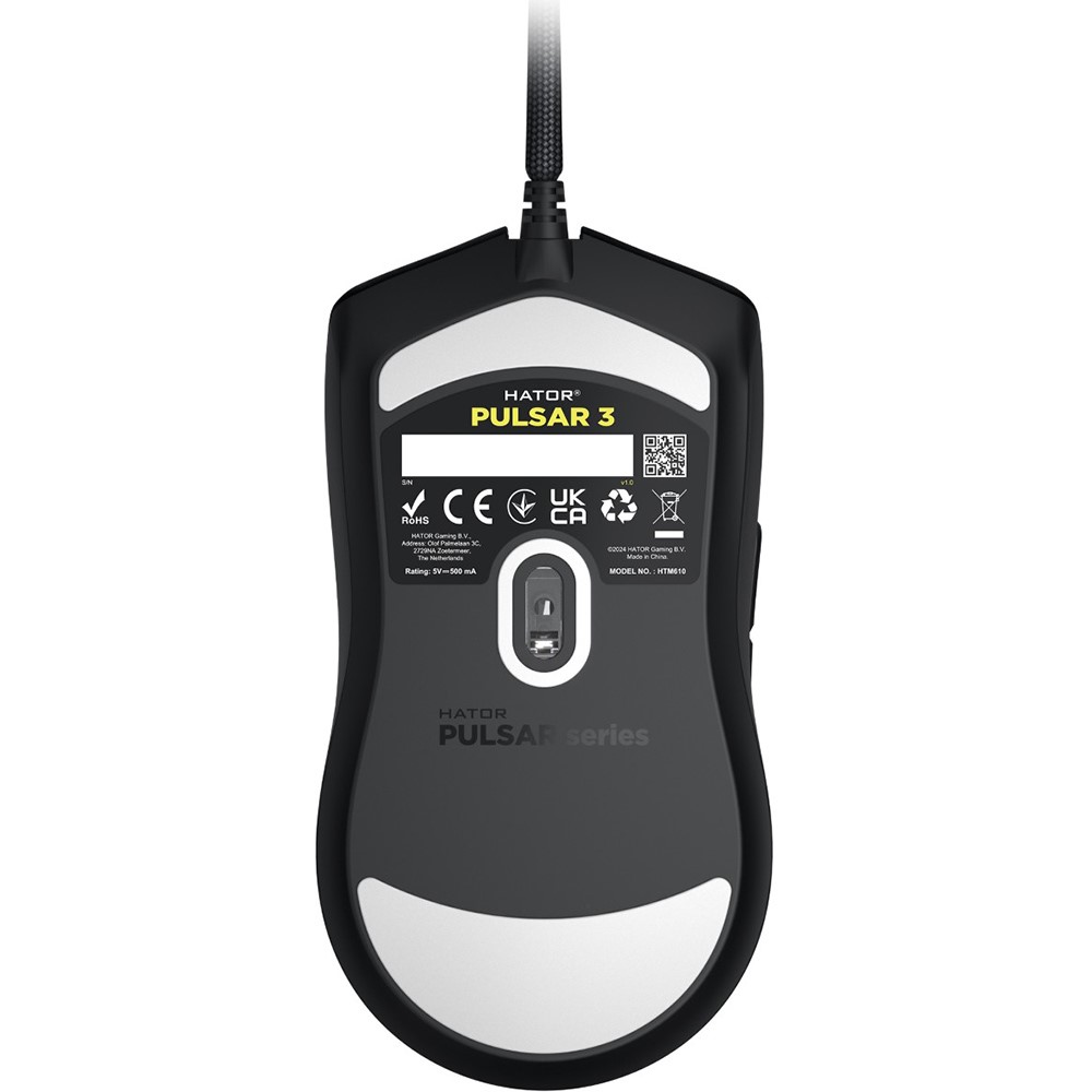 Компьютерная мыш HATOR Pulsar 3 USB Black (HTM610) фото №4