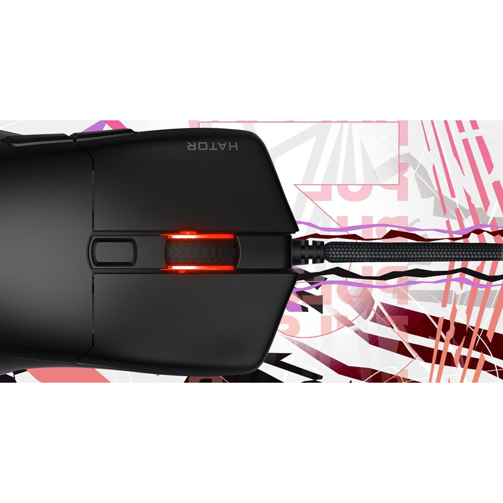 Компьютерная мыш HATOR Pulsar 3 USB Black (HTM610) фото №6