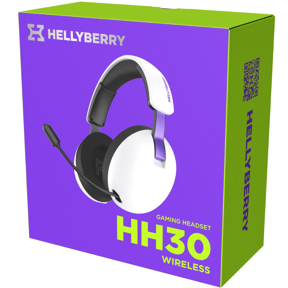 Навушники HATOR Hellyberry HH30 Wireless White (HH30_wireless_WV) фото №15