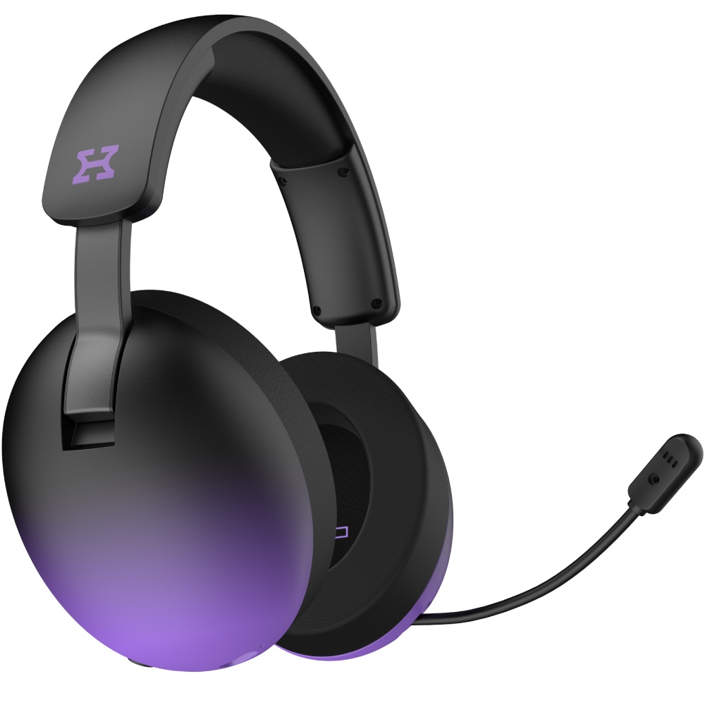 Навушники HATOR Hellyberry HH30 PRO Wireless Black/Violet (HH30_PRO_wireless_BV) фото №2