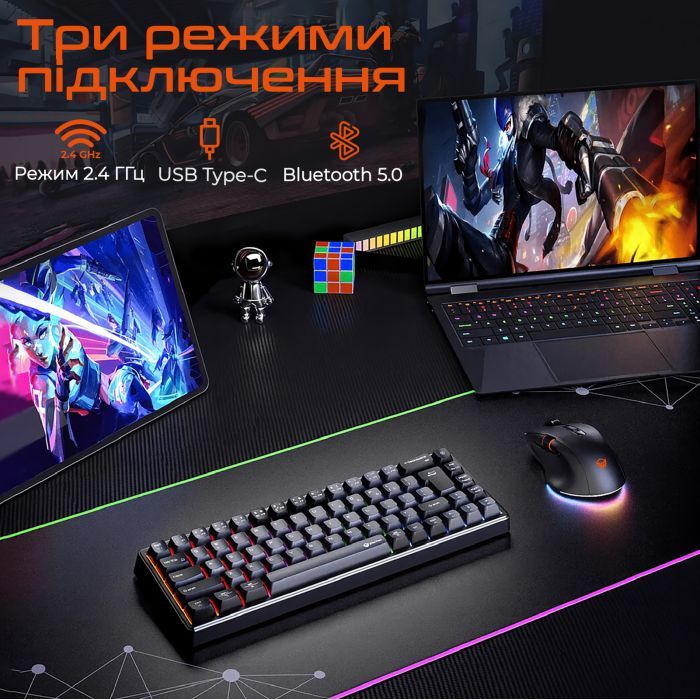 Клавіатура MEETION MT-MK12-A-RUA фото №3