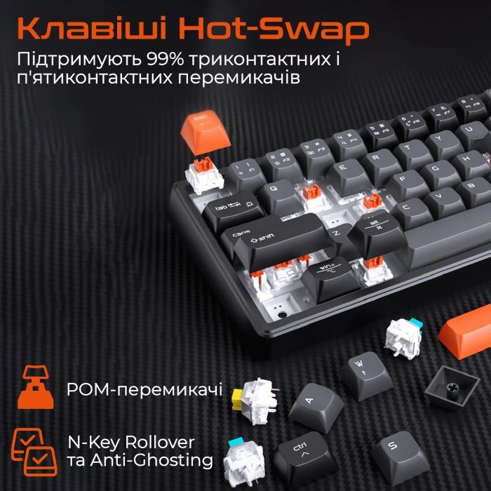 Клавіатура MEETION MT-MK12-A-RUA фото №5