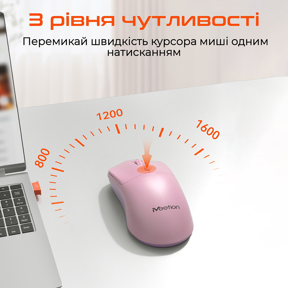 Комп'ютерна миша MEETION MT-R546-Z фото №2