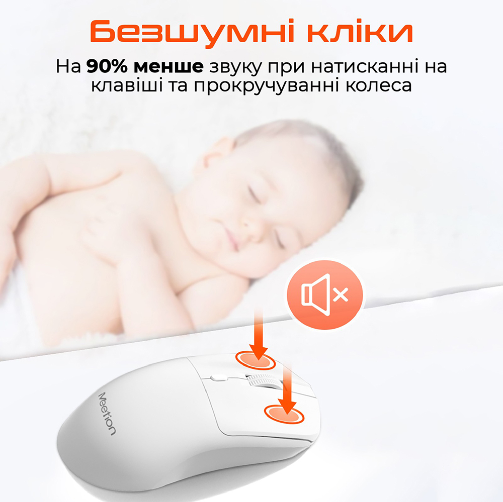 Комп'ютерна миша MEETION MT-R546-Z фото №3
