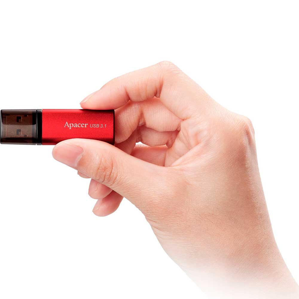Флешка Apacer USB 3.2 Gen 1 AH25B 256Gb Red фото №4