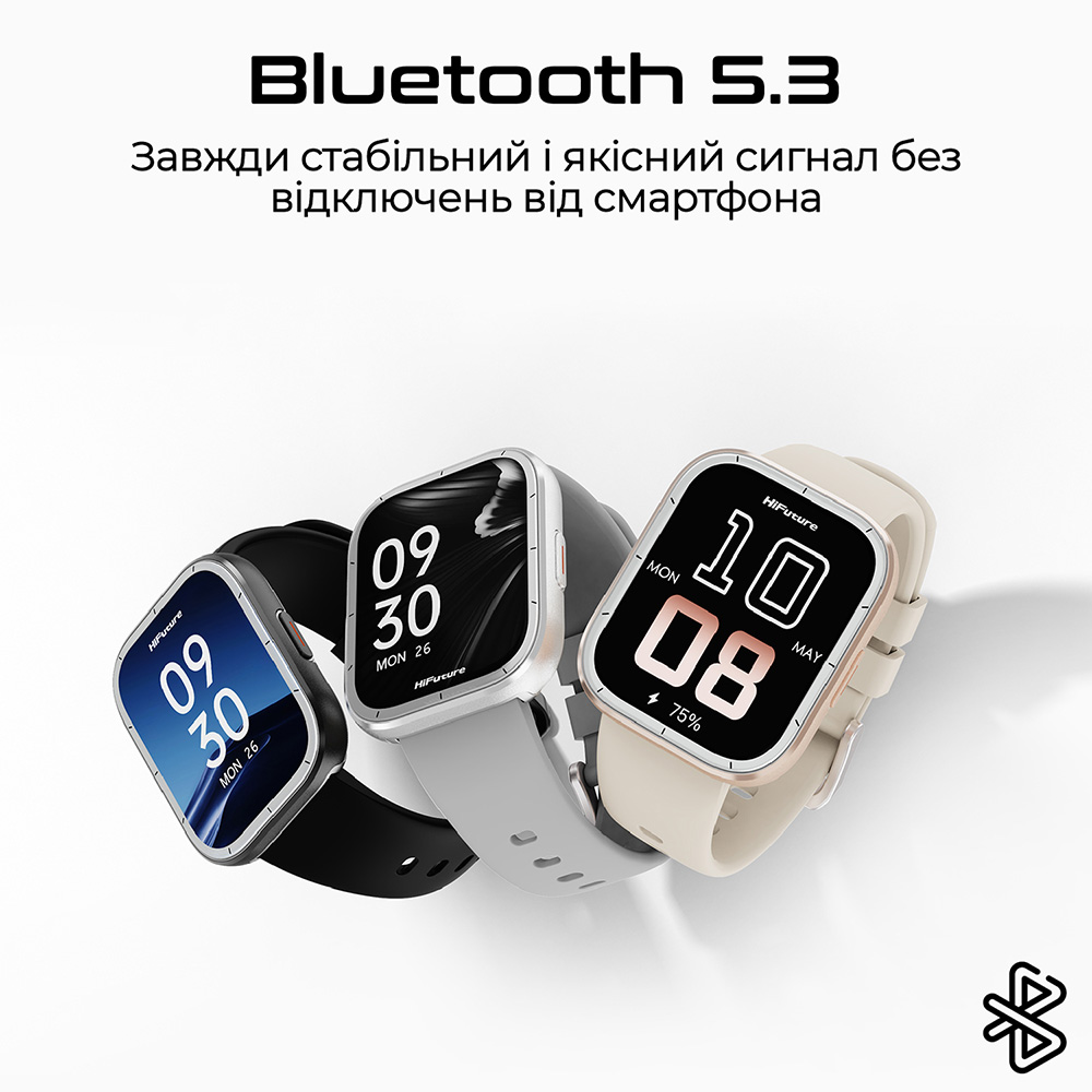 Смарт-годинник HiFuture zone3.silver фото №3