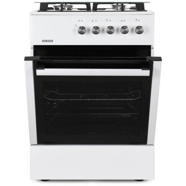 Уцінка * Плита Milano ML60 G1 /07C біла фото №6