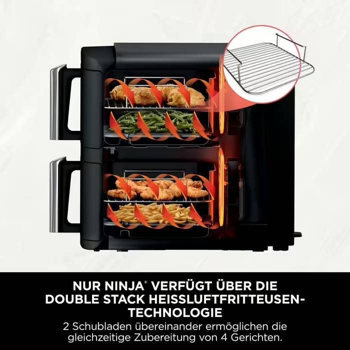 Мультипечь Ninja Double Stack SL300EU фото №4