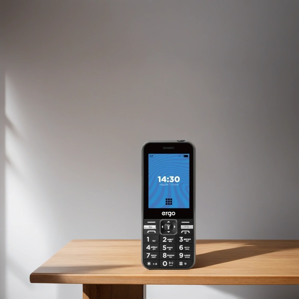 Мобільний телефон Ergo E281 Dual Sim Black фото №6
