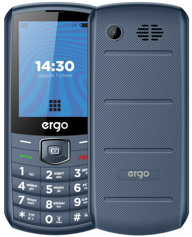 Мобільний телефон Ergo E285 Dual Sim Blue