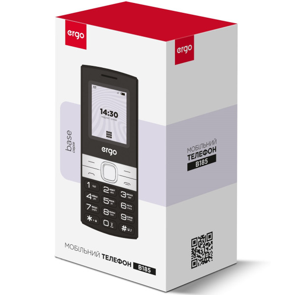 Мобільний телефон Ergo B185 Dual Sim Red фото №7